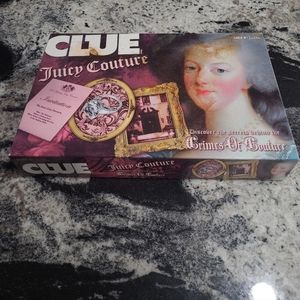 Juicy Couture Clue Board Game